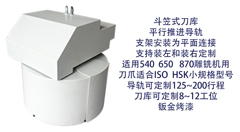 精雕機(jī)刀庫(kù)龍利有幾種選擇？